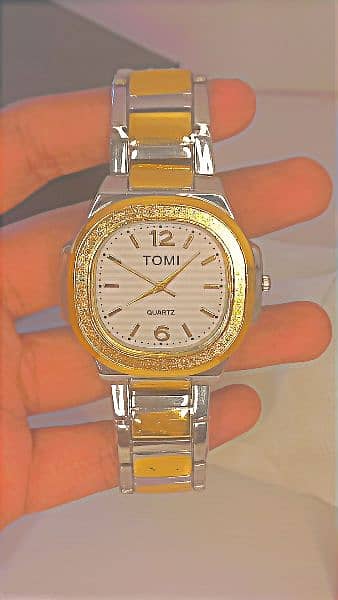 MAN WATCH. gold colour watch . luxury watch,TOMI WATCH, girls watch 0