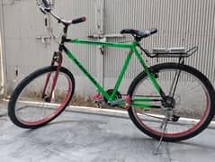 26" bicycle with 18 speed gears