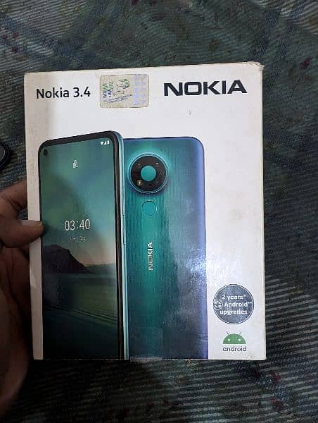 Nokia 3.4 dual sim official pta with box 7