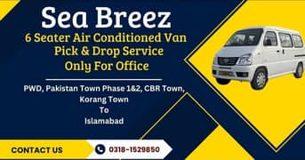 pick and drop 6 seats  available on  contract basis