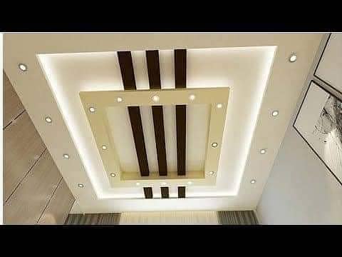 POP Ceiling/Roof Ceiling/Gypsum Ceiling/Plastir of paris ceiling 3