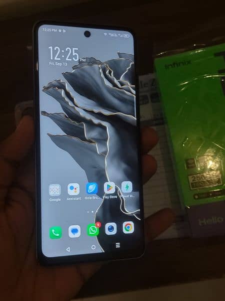 Infinix Hot 40 pro Just box Open full Warranty 3