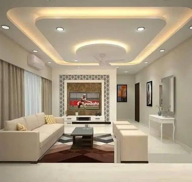 POP Ceiling/Roof Ceiling/Gypsum Ceiling/Plastir of paris ceiling 4