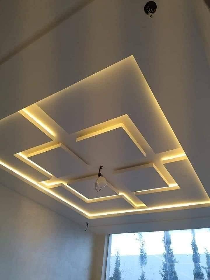 POP Ceiling/Roof Ceiling/Gypsum Ceiling/Plastir of paris ceiling 12