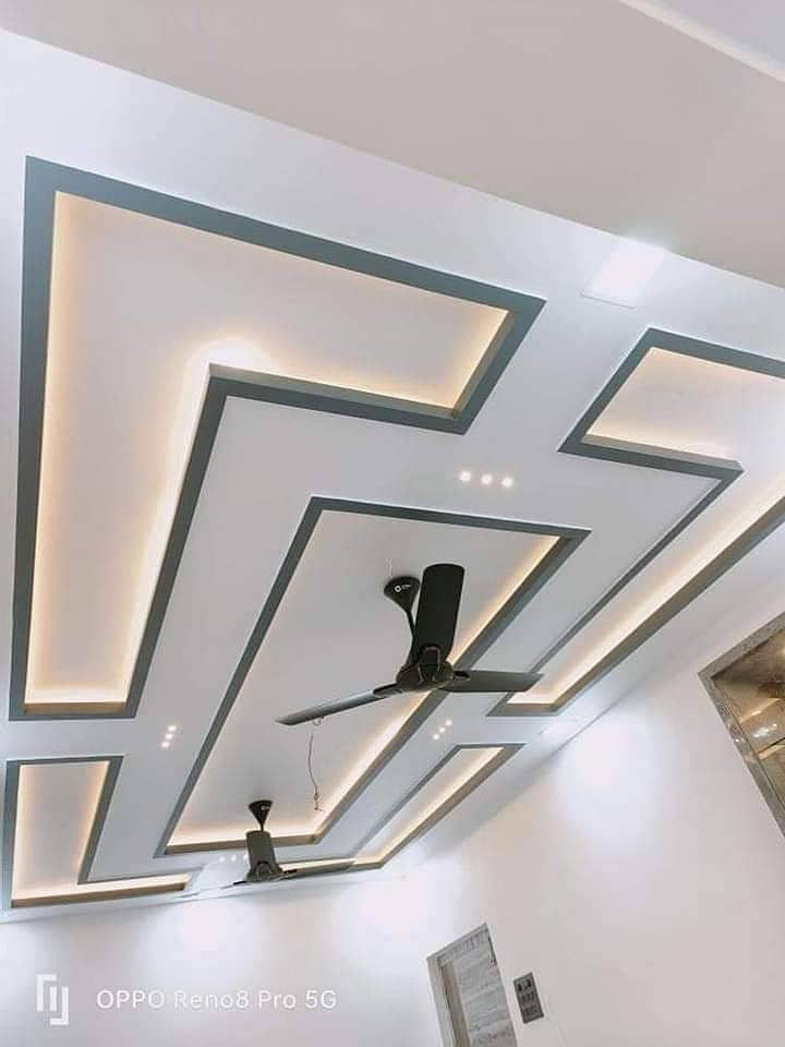 POP Ceiling/Roof Ceiling/Gypsum Ceiling/Plastir of paris ceiling 14