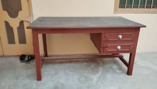 Officer Table with 2 Drawers