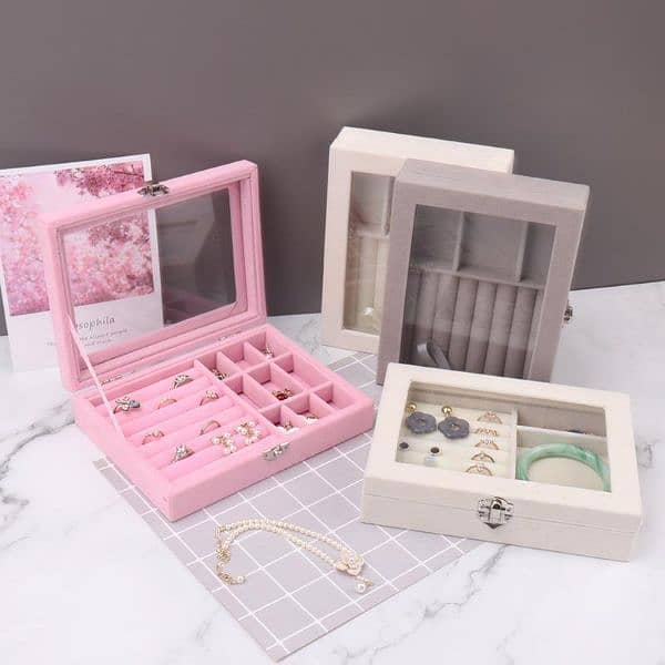 1 Pc Organizer Jewelery Box 6