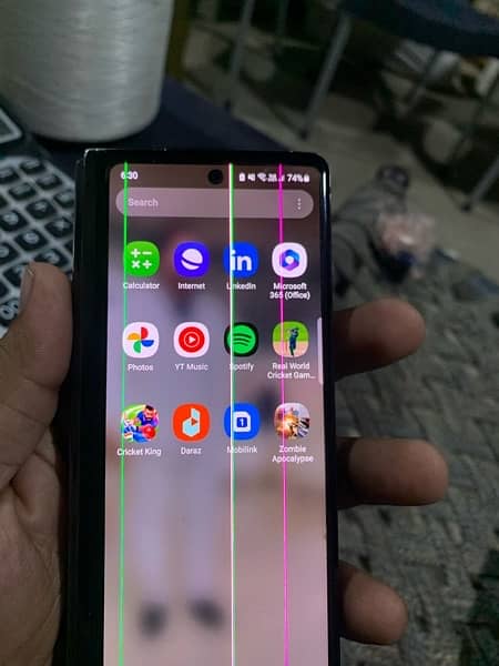 Samsung galaxy z2 fold dull sim official PTA aprod plz add pr k msg ka 1