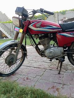 Honda CG-125 2015 Model Multan Number