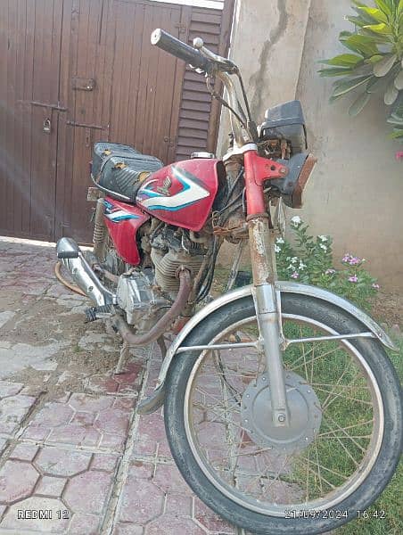 Honda CG-125 2015 Model Multan Number 4