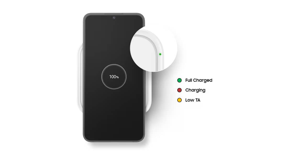 Samsung Wireless Charger EP-P2400 Original 15W WITH 25W Adapter & Cabl 6