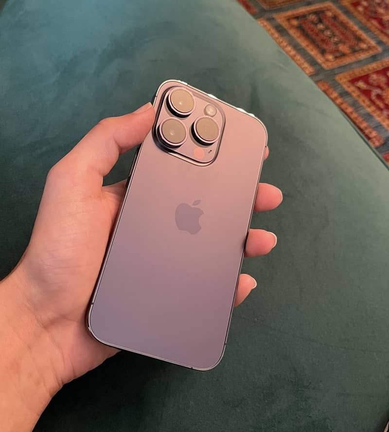 I Phone 14 Pro 128 GB Deep Purple (Non PTA) 7