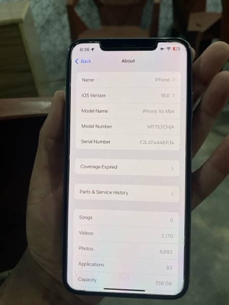 Iphone XS Max 256gb FU 4