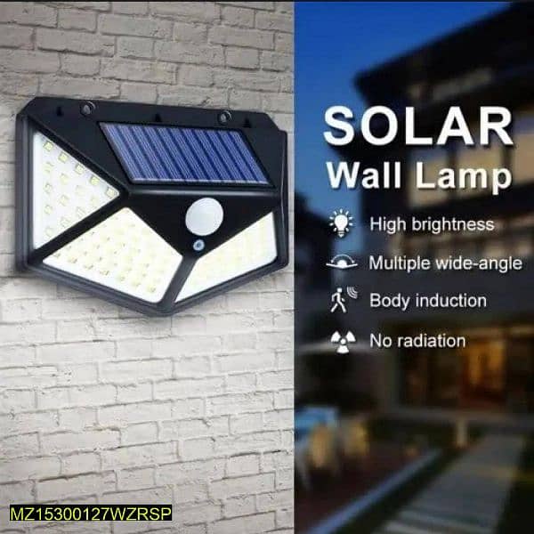 Rechargeable Solar Wall Lamp 1