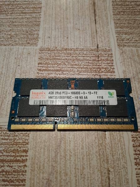 4gb ram ddr4 laptop ram | 10/10 condition ram for laptop 1