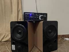 best speakers with amplifier at low price. The price will be negotiable