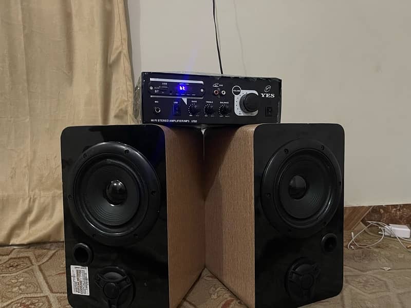 best speakers with amplifier at low price. The price will be negotiable 0