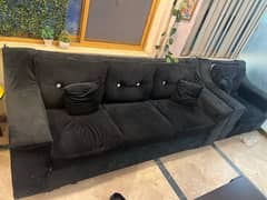 Black 6 Seater Sofas