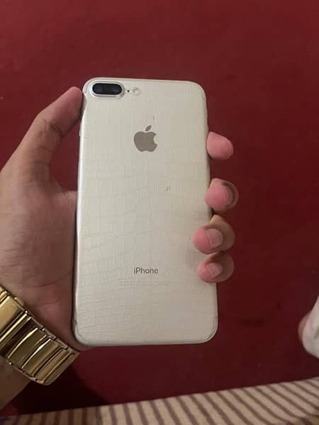 Iphone 7plus 256gb Silver colour PTA Approved 0