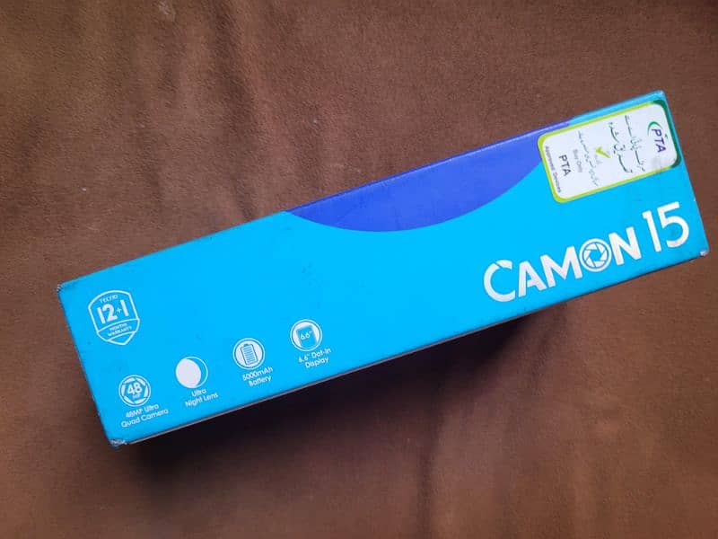 Tecno Camon 15 Official PTA Approved With Box . 2