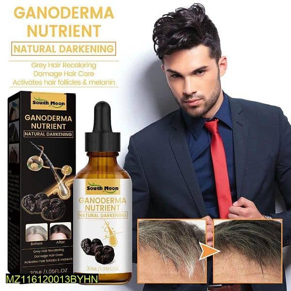 ANTI - Greying hair serum 30ML Box pack and growth and strong and hair 3