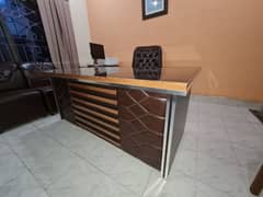 Office executive Table alongwith chair. 0