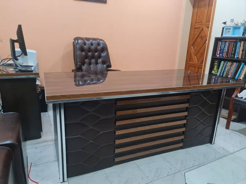 Office executive Table alongwith chair. 5