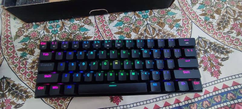 RedDragon RGB Mechanical Keyboard Gamming K530 0