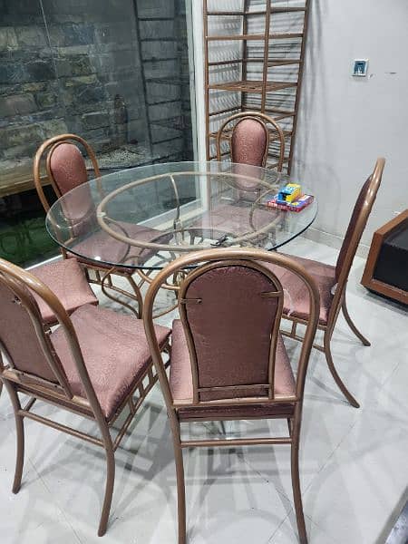 wrought iron dining table for sale (serious buyers only) 1