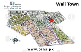 200sq. yds. , Commercial Leased Plot in Wali Town Housing Society, National Highway