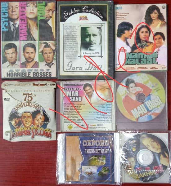 Audio Video CDs DVDs 9