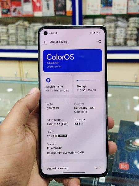 Oppo Reno 6 Pro 5G Aurora Green 3