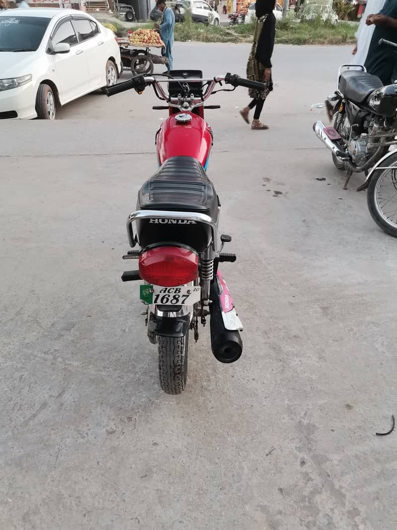 Honda CG 125 2020 urgent sale 1