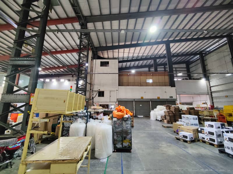 2 kanal warehouse for rent on raiwind road industrial estate good location with KVA load 1