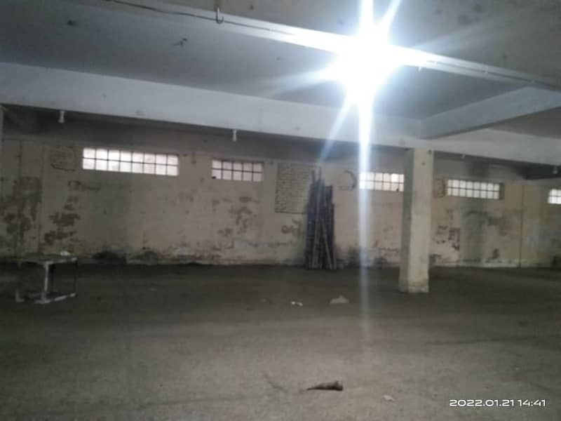 2 kanal warehouse for rent on raiwind road industrial estate good location with KVA load 4