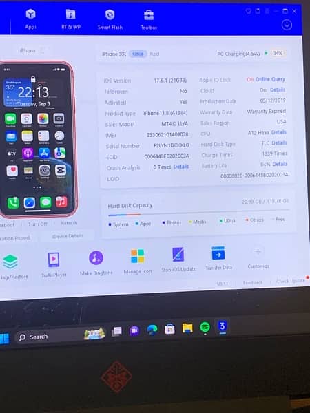 iphone xr 128gb nonpta waterpack fu 8