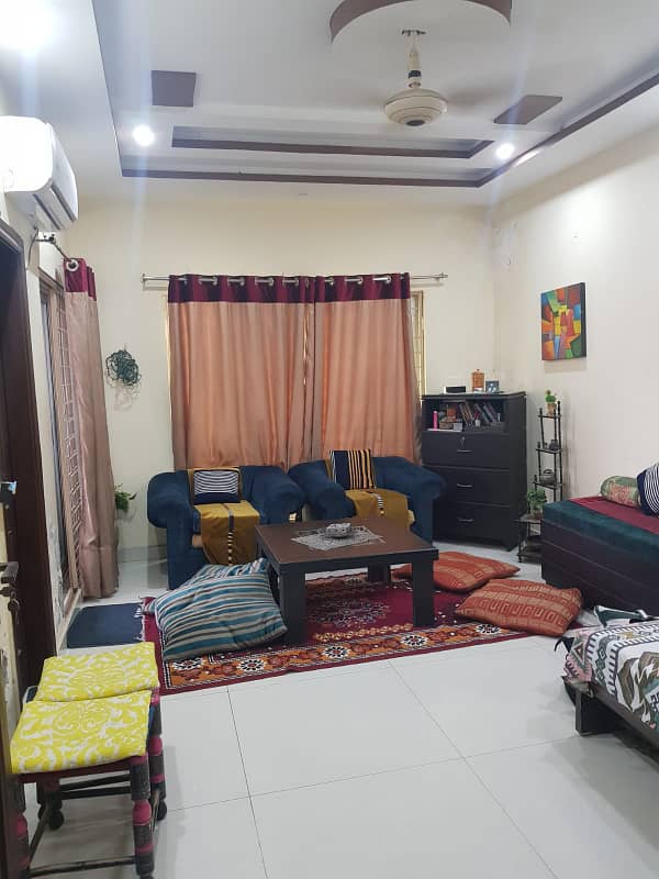 10 Marla very beautiful hot location floor upper portion for rent available near park commercial masjid in Shadab Colony Ferozepur Road Lahore 3