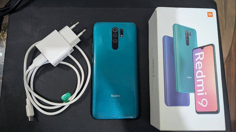 Redmi 9 (Xiaomi) 4/64 with Original Adapter 1