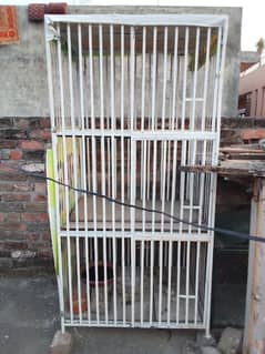 Heavy inglarang iron cage 3 protion wla aseel birds