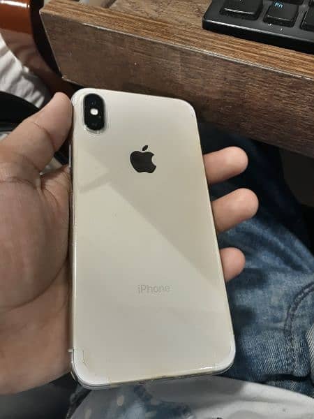 i Phone x Pta approved 64 GB white colour 1