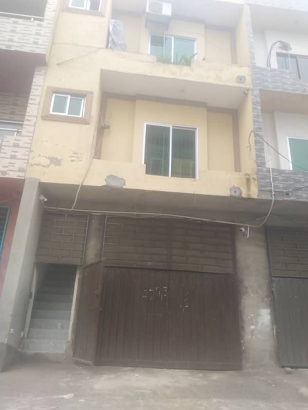 3 Marla 4th Story Building For Sale Income Above 1 Lac Near UMT PIA Road Johar Town Phase 1 2