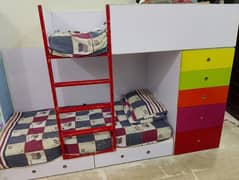 DOUBLE BED 07 DRAWERS WITH MATTRESS