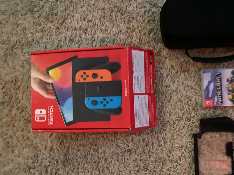 Nintendo Switch with games and all accessories 1