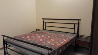 Used Bed set with 2 side tables for sale