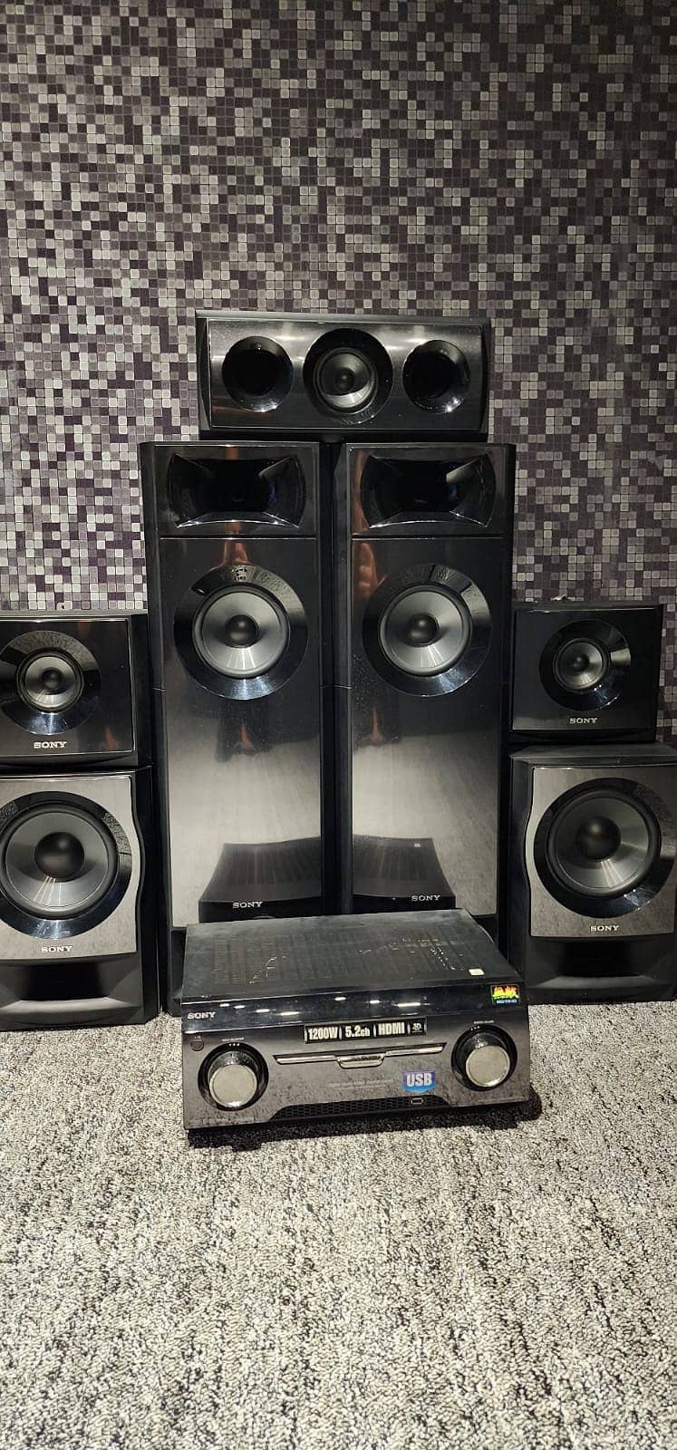 Sony - Speakers -Model:SS-SRP7M 3