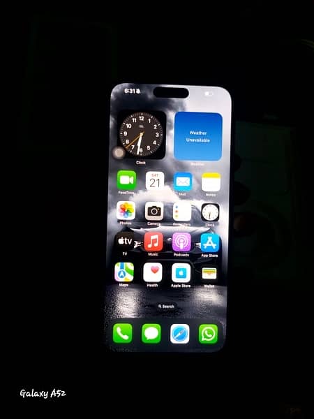 Iphone 15 pro max 256gb non pta jv white 8