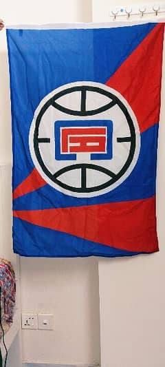 Official Los Angeles Clippers Banner – Unused, Direct from Dubai!