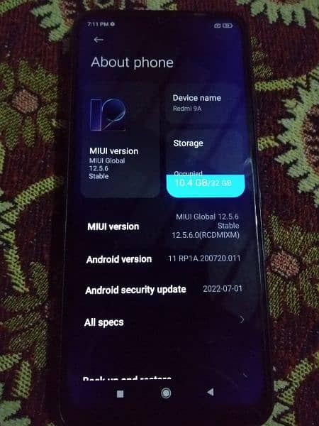 Redmi 9a dual sim official approved 0