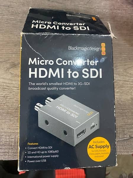 Blackmagic HDMI and SDI micro converter 2