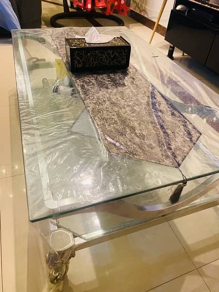 center table heavy structure heavy glass 2